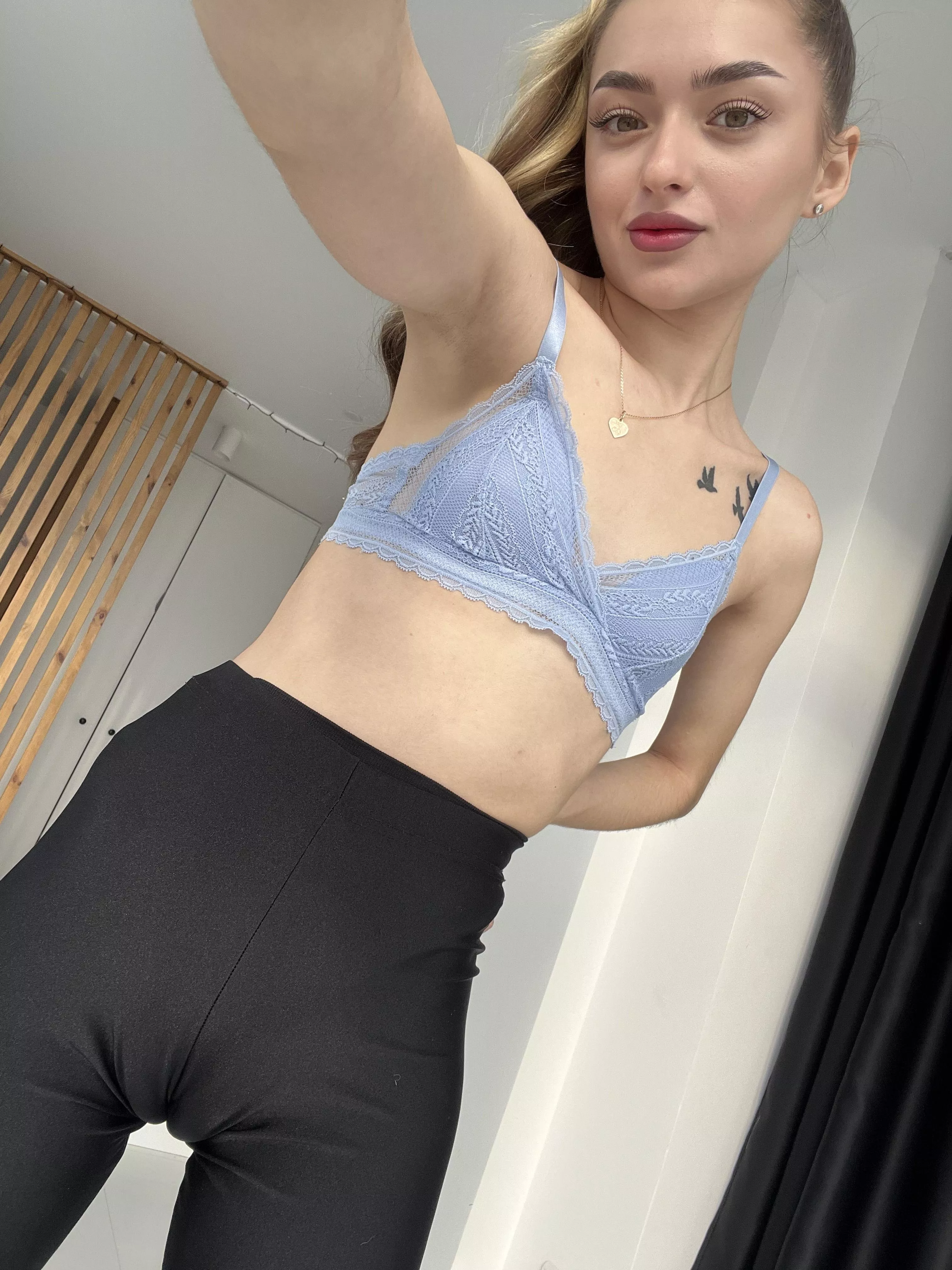 I'll walk around the house and tease you