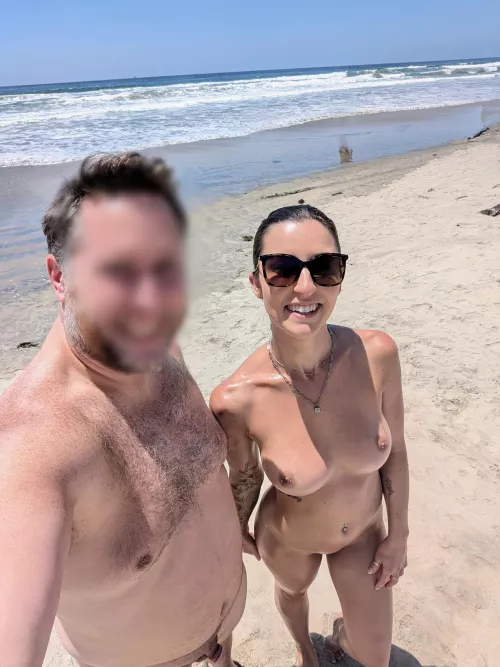 Met someone awesome at the beach