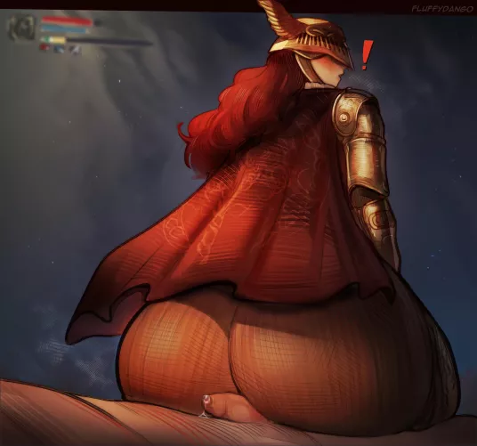 Praise Malenia's rump (FluffyDango)