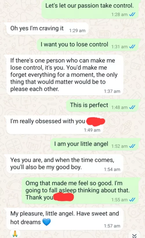 She called me a good boy!