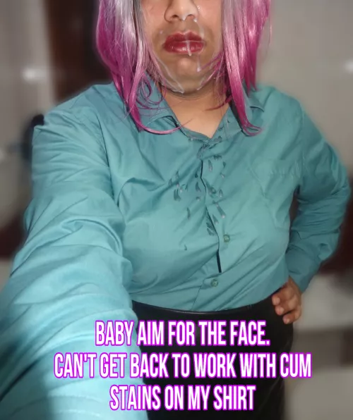 Sissy cumslut reporting for duty 😏💦