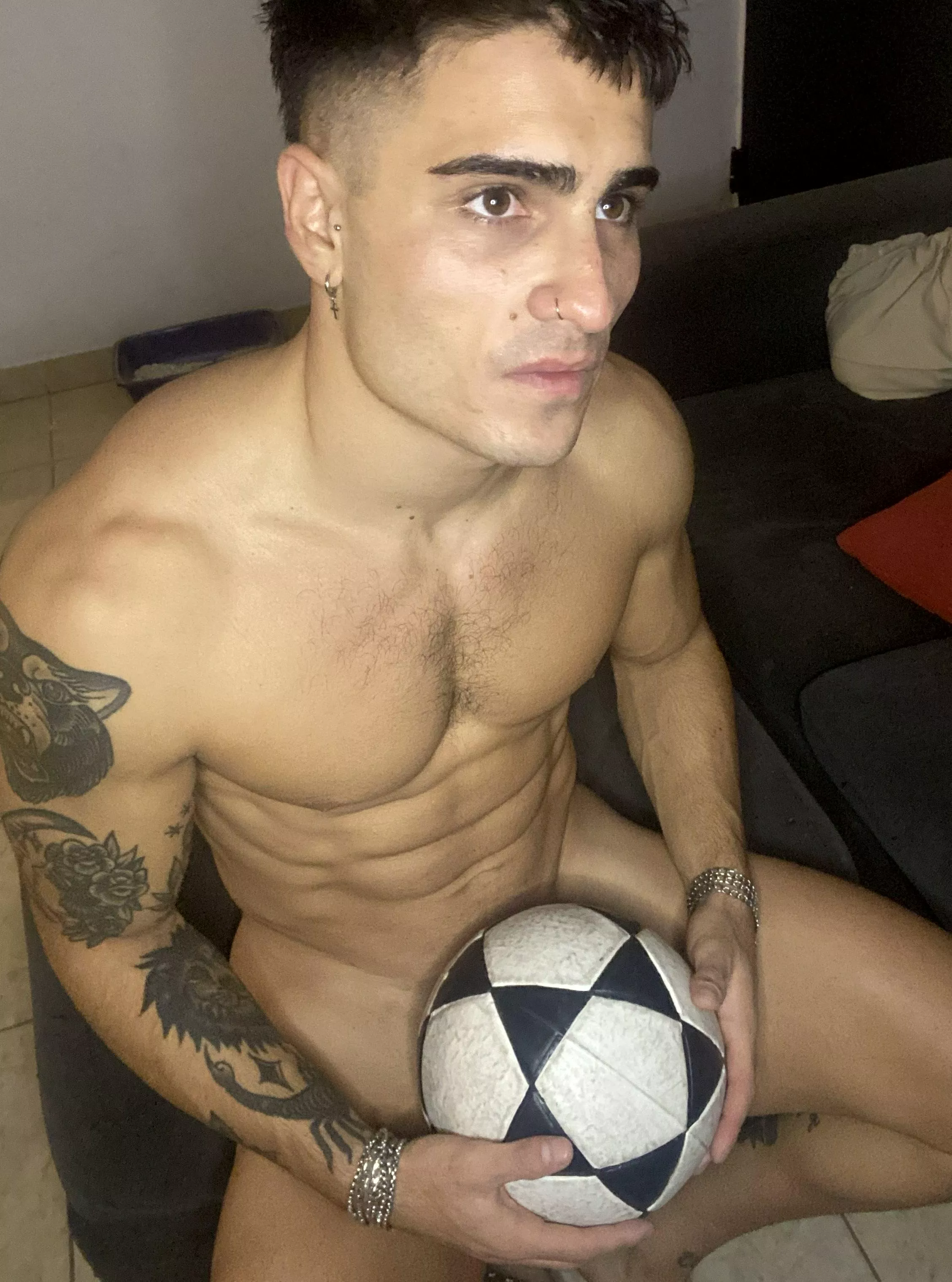  soccer bro baring it all - almost naked fun 