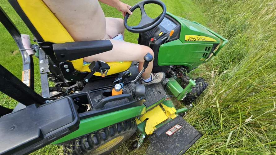 Sometimes chores can be an adventure.