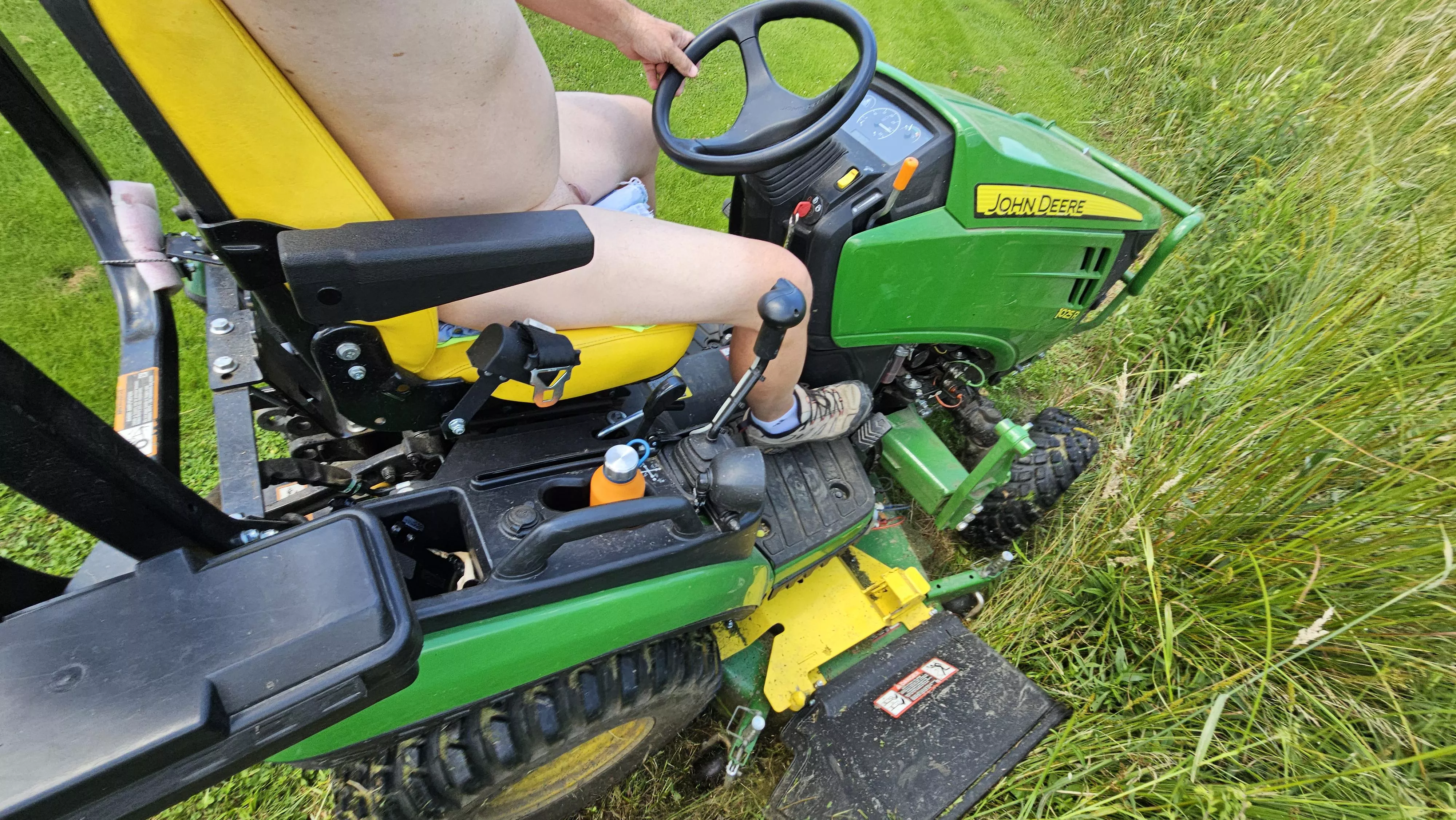 Sometimes chores can be an adventure.