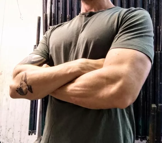 (42) after full day of using a hammer