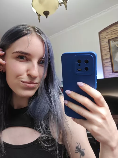 A selfie of a job well done, shall we repeat it?