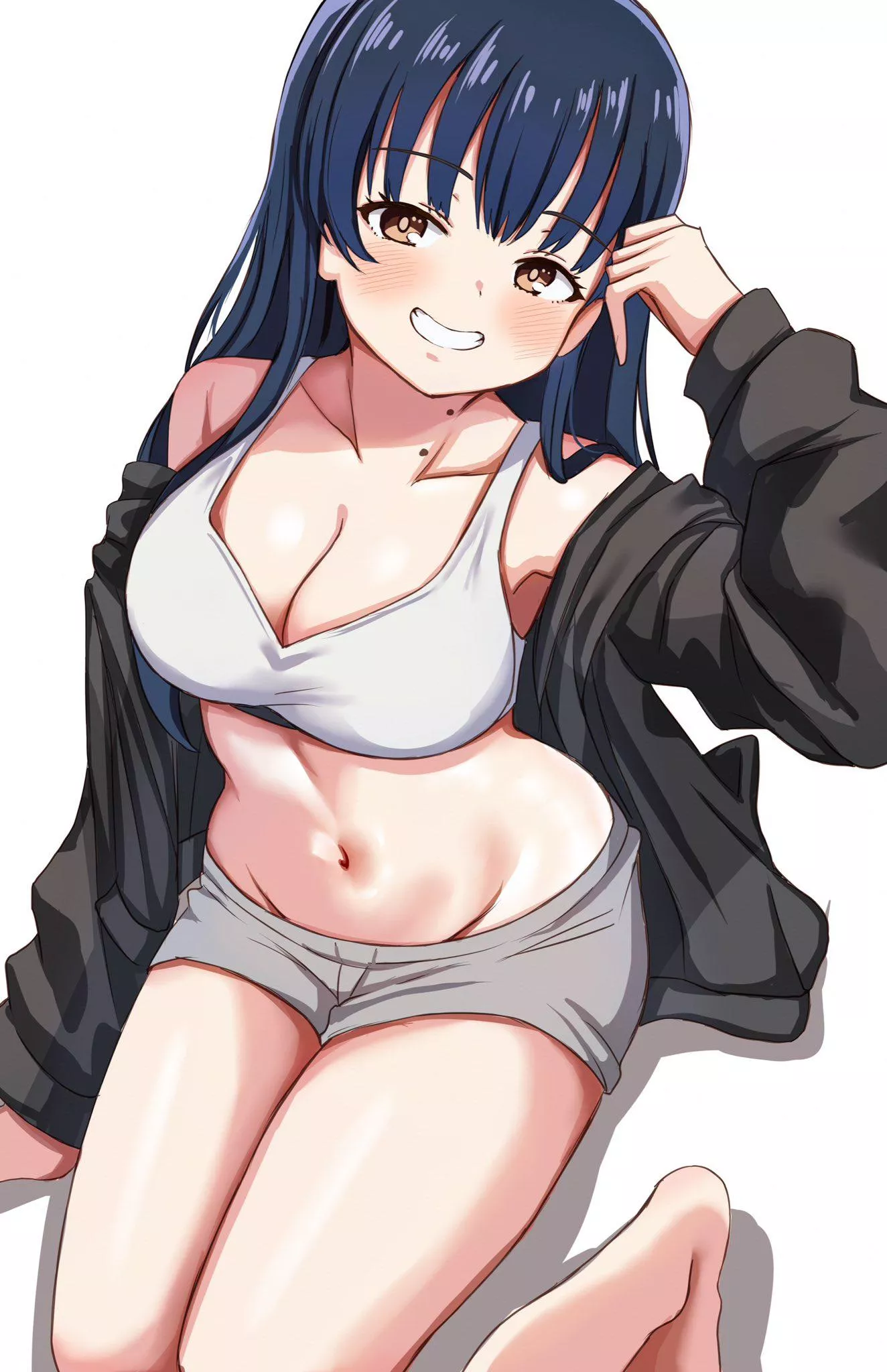 Anna Yamada Wearing Her Revealing Outfit 