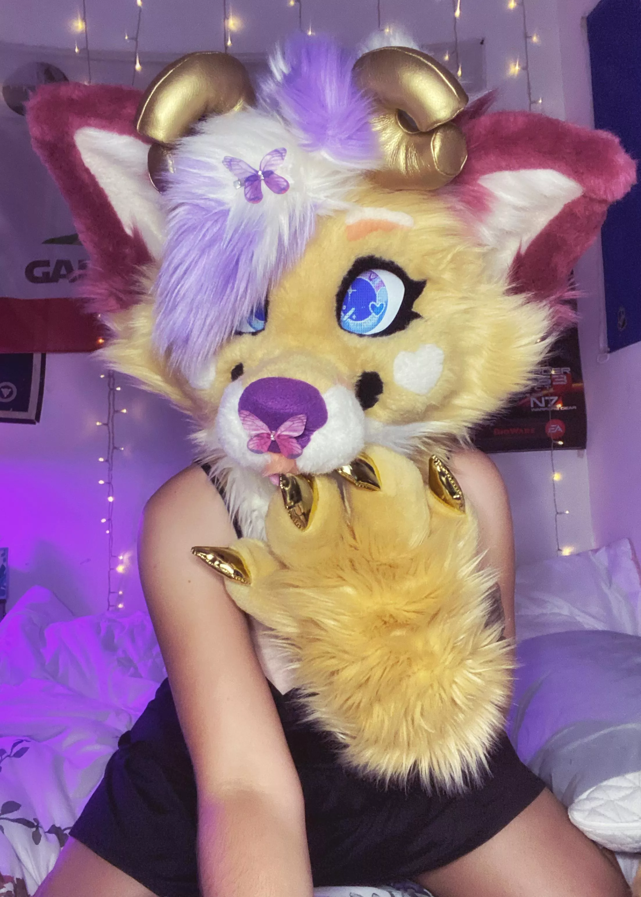 Do I have something on my nose? 💕