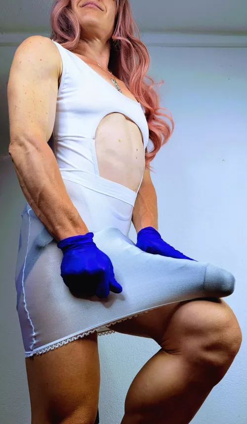 Don't be shy, just be a good boy and get on your knees