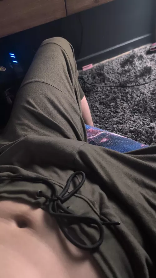 Gaming and scrolling...