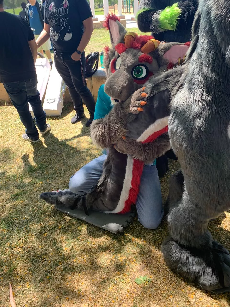 I found the BIGGEST tail I've ever seen!!