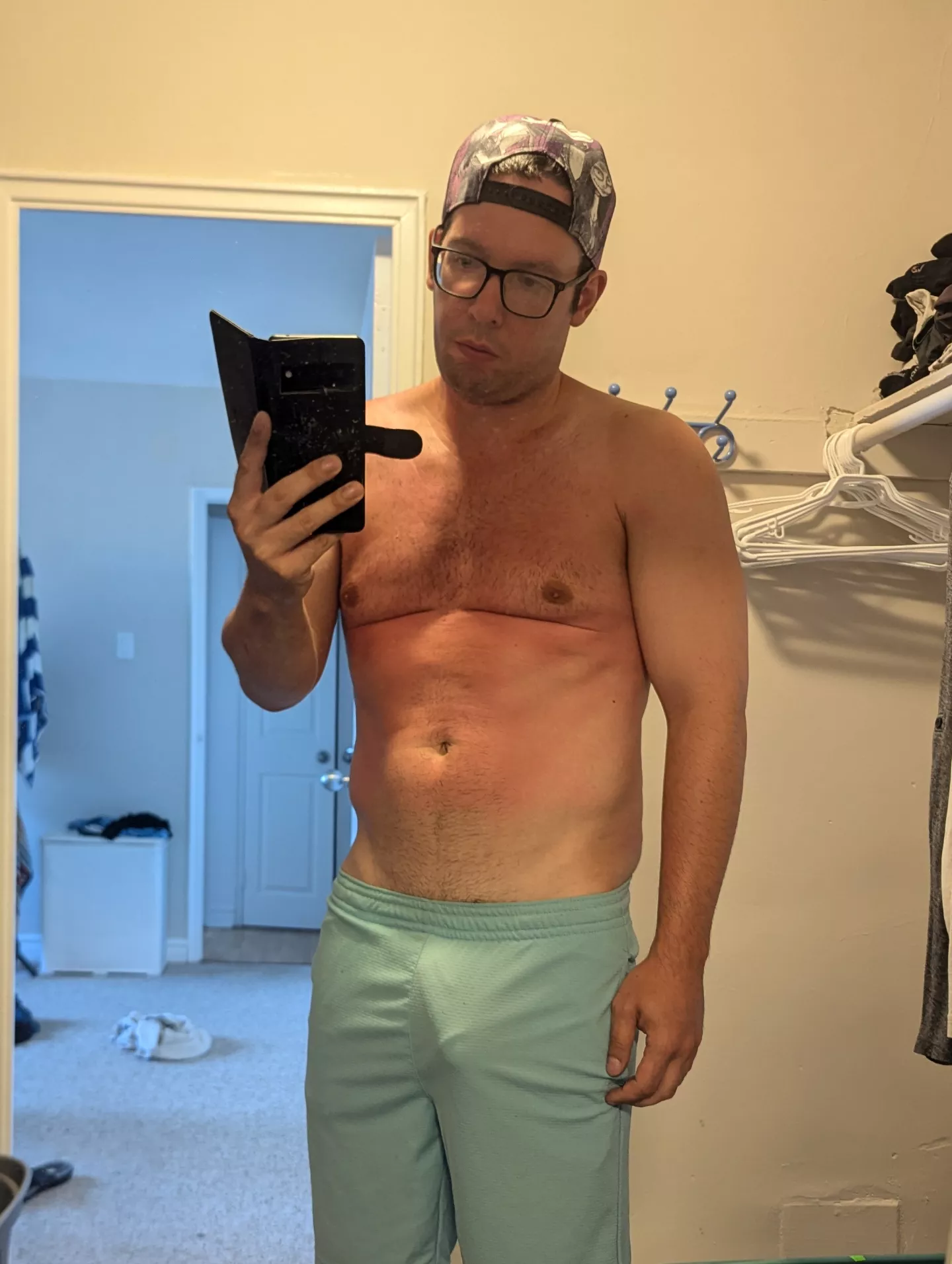 I hate wearing underwear. Always freeballing. 