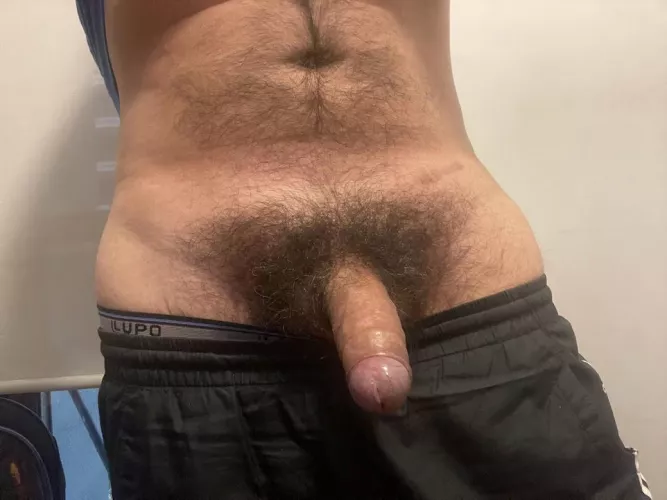 Musky, hairy & uncut is best...