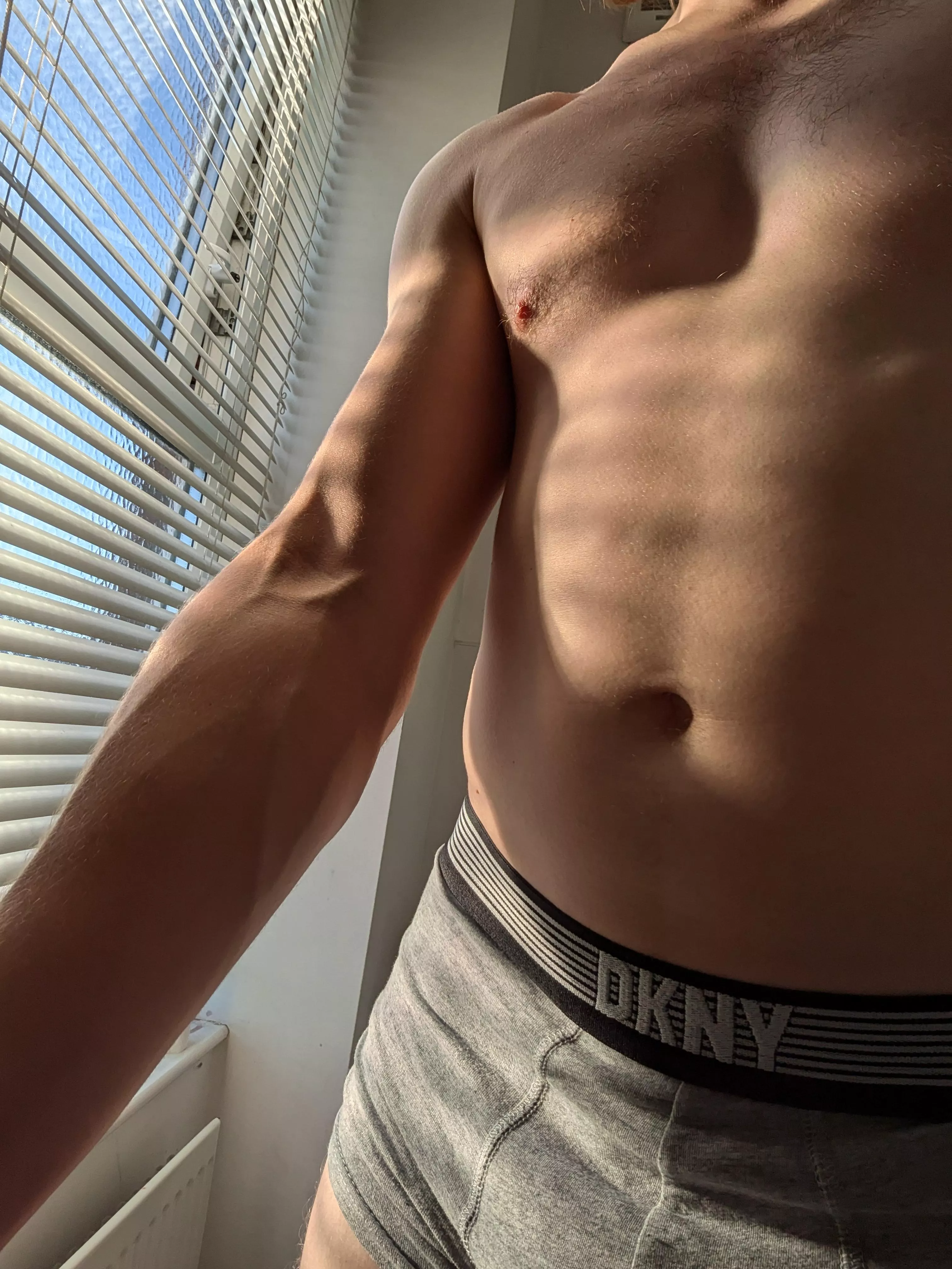 Post workout forearms 