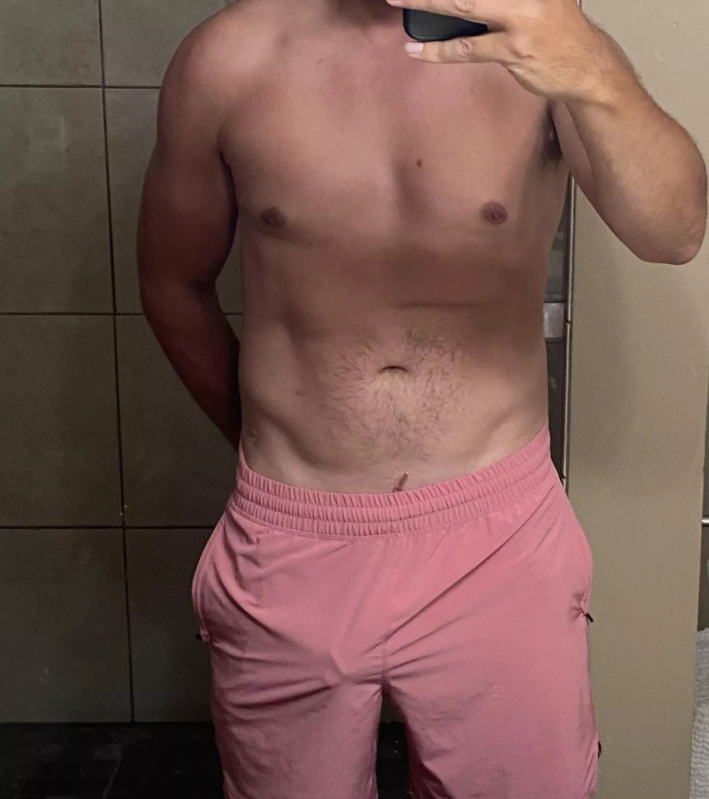 So much for wearing these shorts out of the house