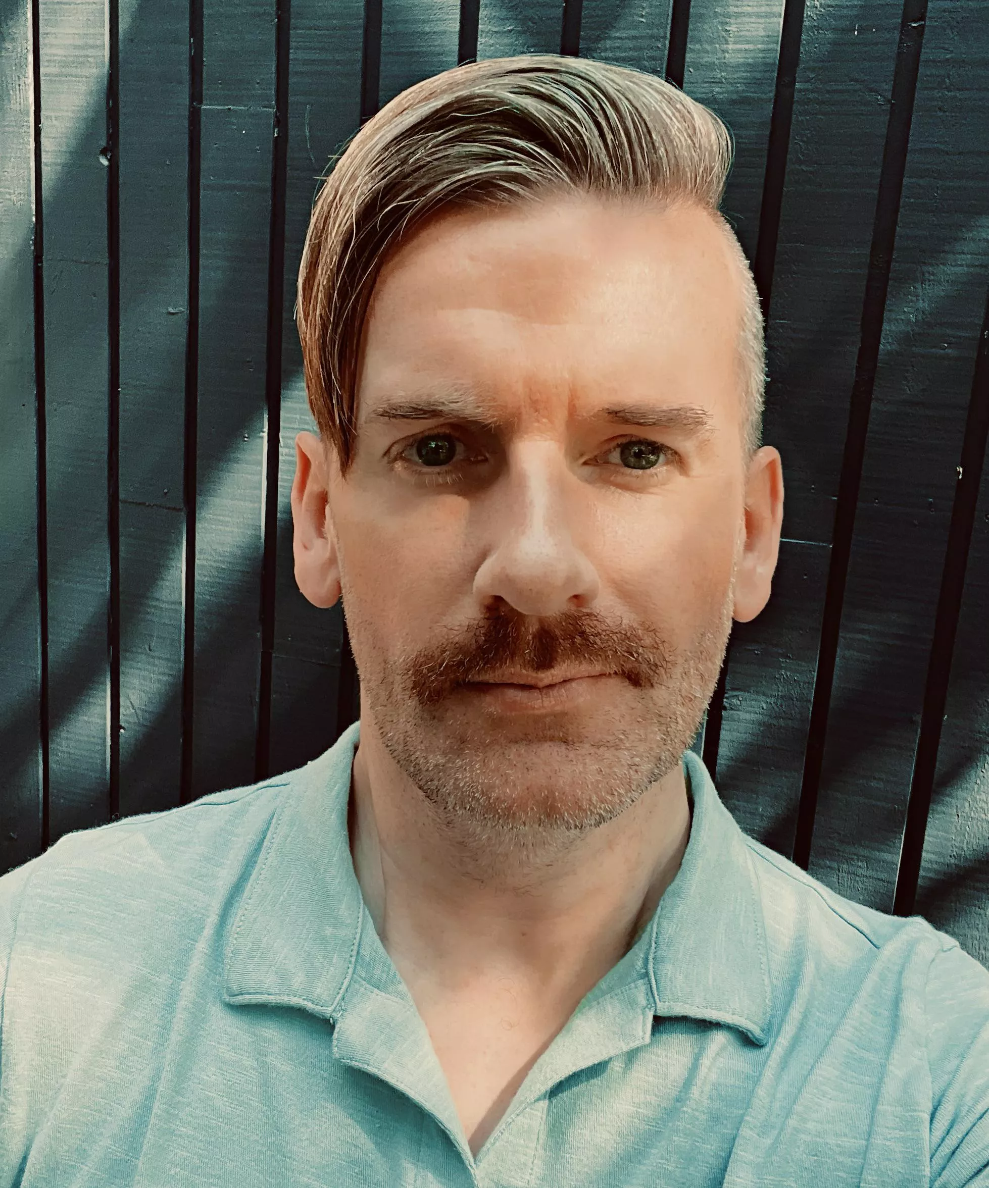 Summer stache in progress! 😃