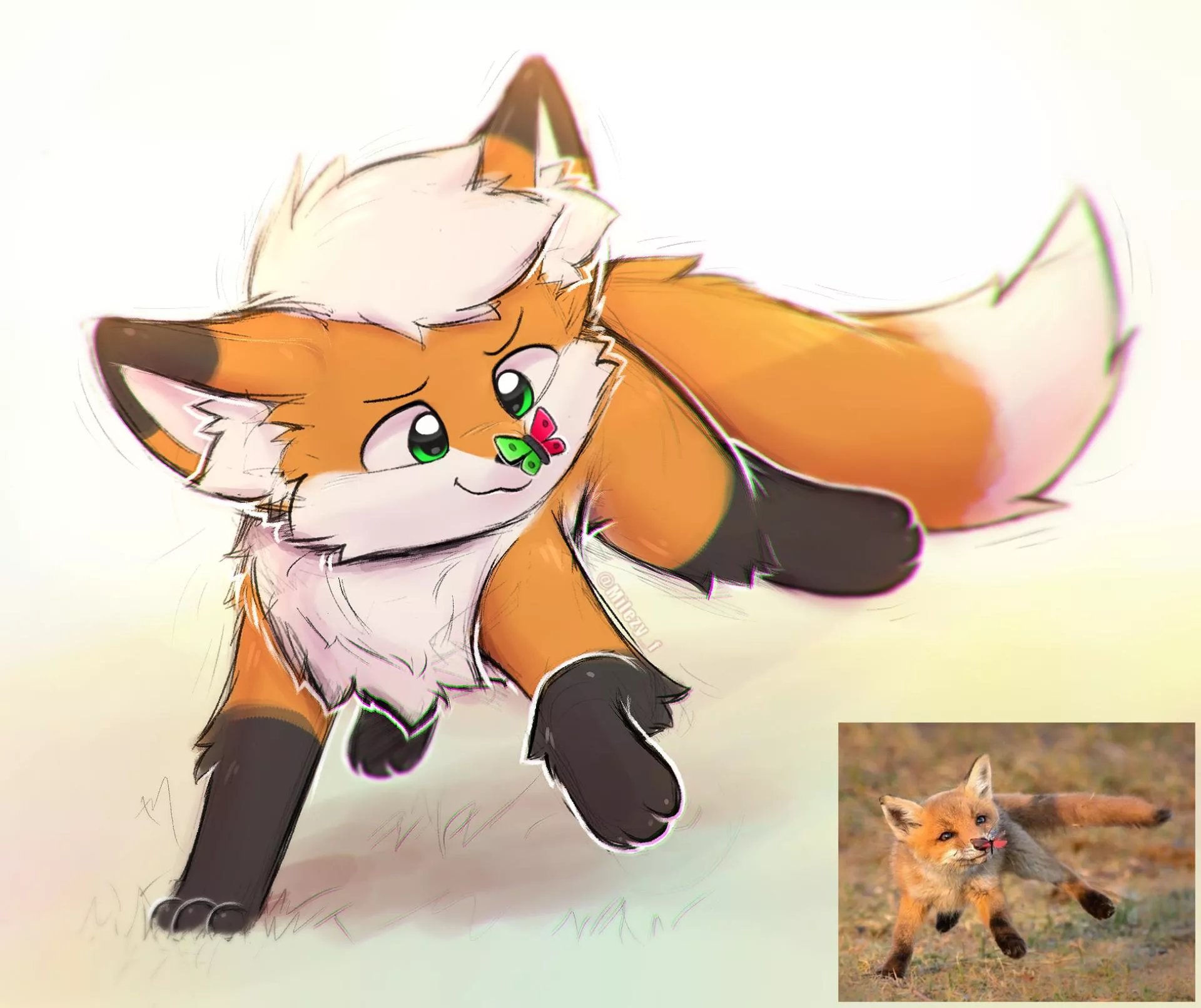 tiny adhd fops x3  //  by @milezy_f on twitter :3