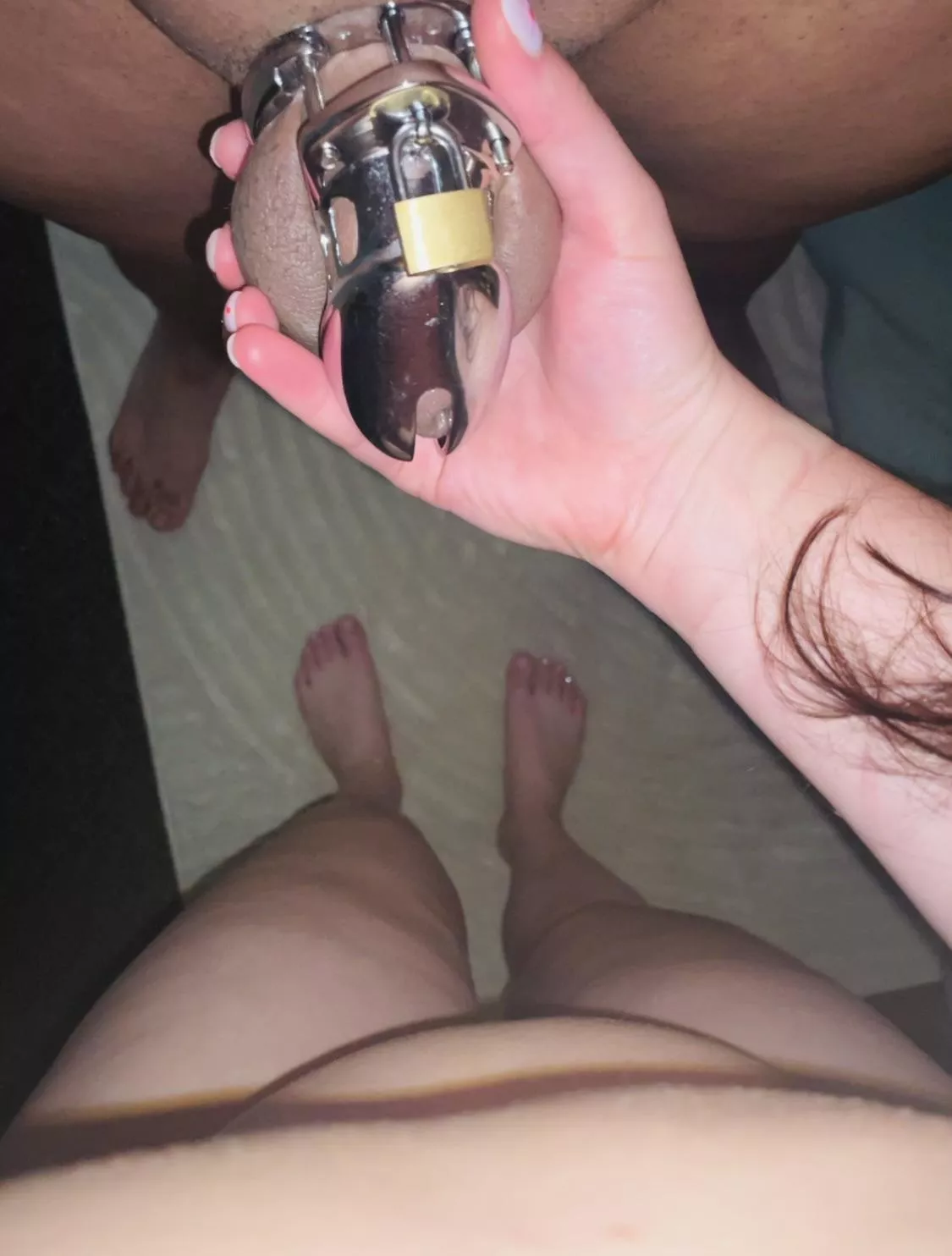 What was originally supposed to be 7 days has turned into 66 days locked. Thank you Goddess 🙇