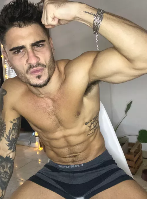 What's it like to smell my musk while I'm holding your head on my armpit?