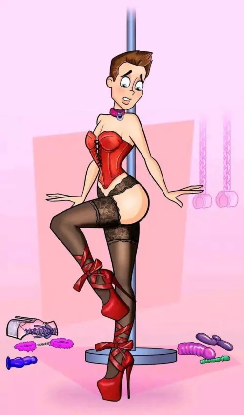 you want to be treated like this and dolled up as a slutty sissy girl