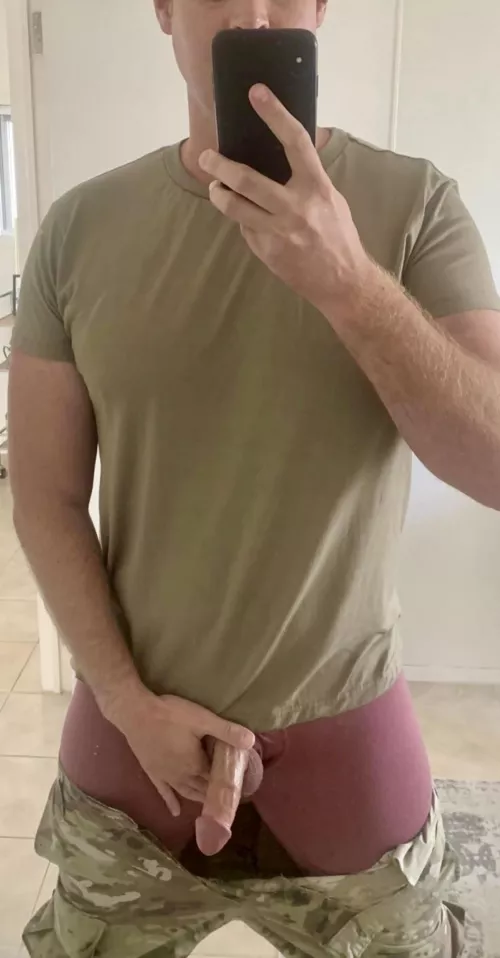 [36] What’s your favorite thing about military men?