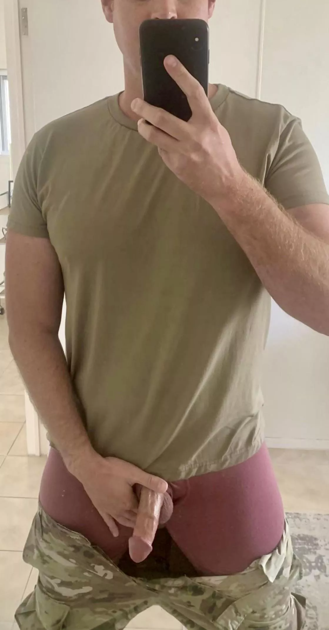 [36] What’s your favorite thing about military men?