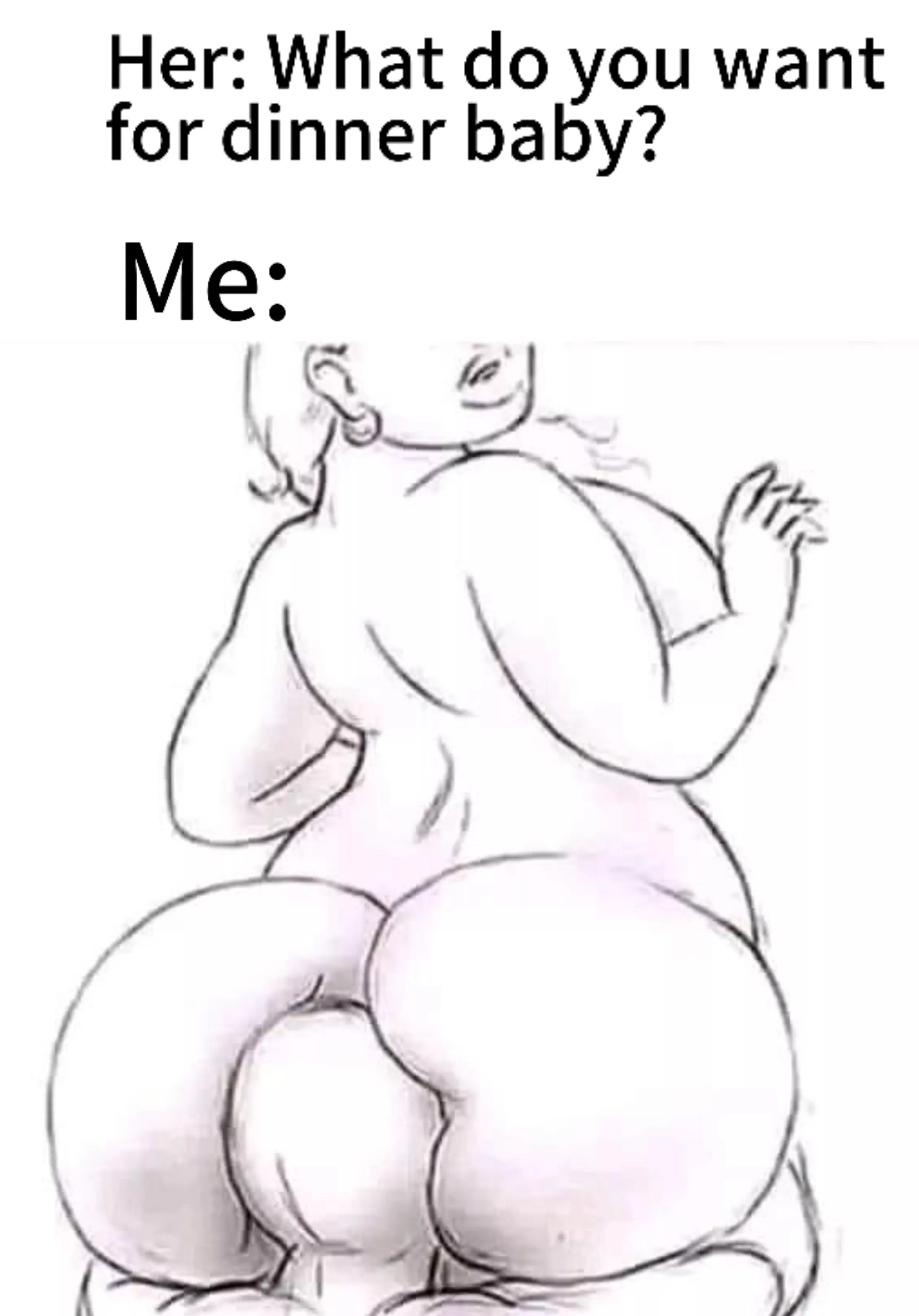 Booty, it’s what’s for dinner