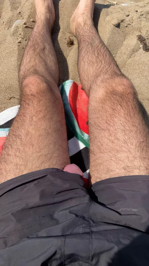 Bulging at the beach - Please help this is becoming an addiction