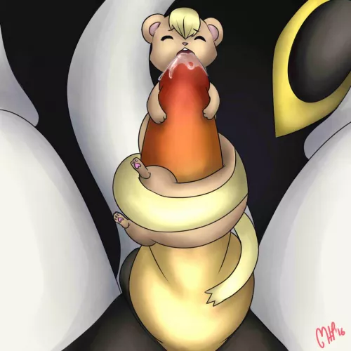 Catch them all challenge #734 - Yungoos (mina the pie)