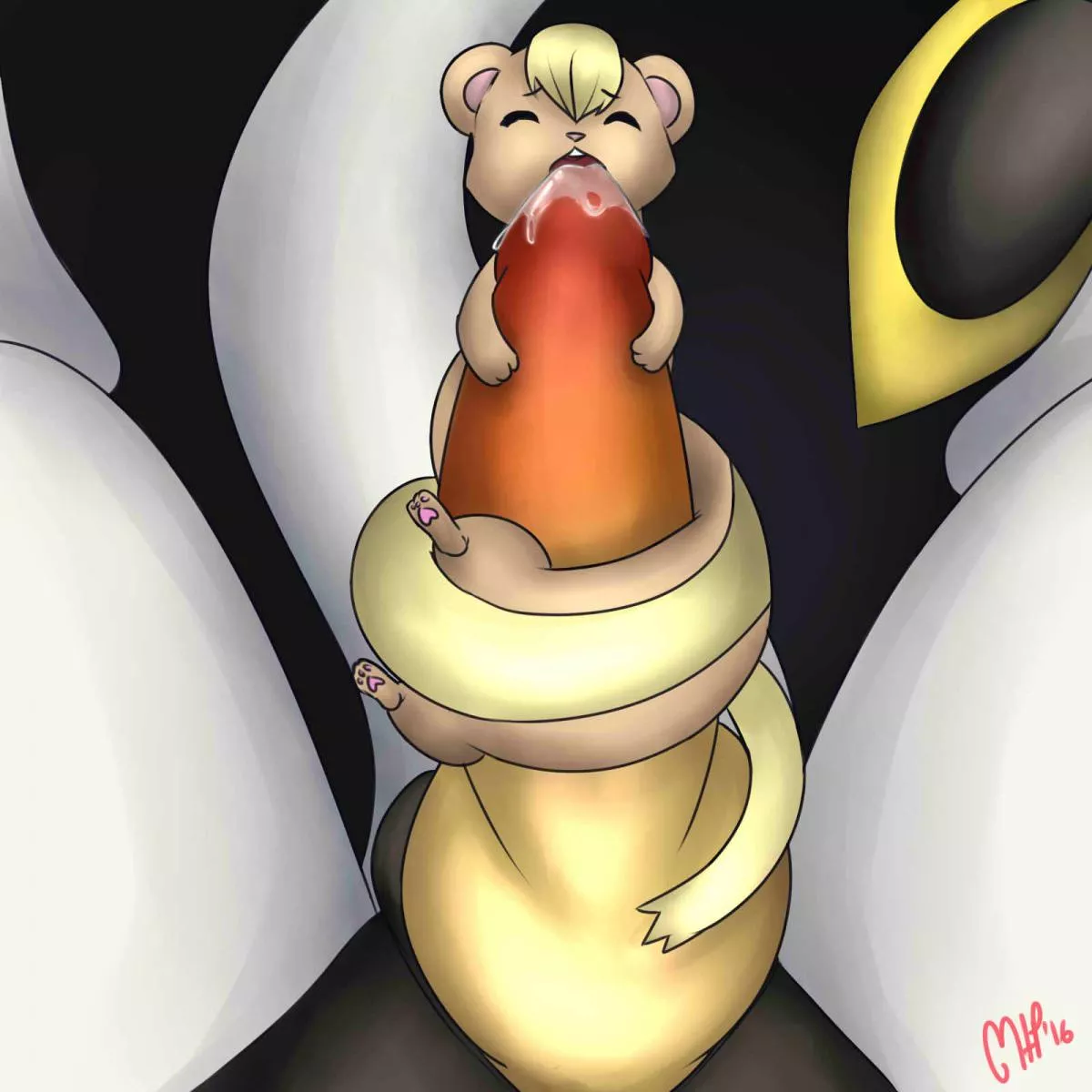 Catch them all challenge #734 - Yungoos (mina the pie)