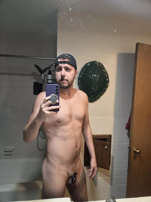 Feeling good this morning 8 months locked. 