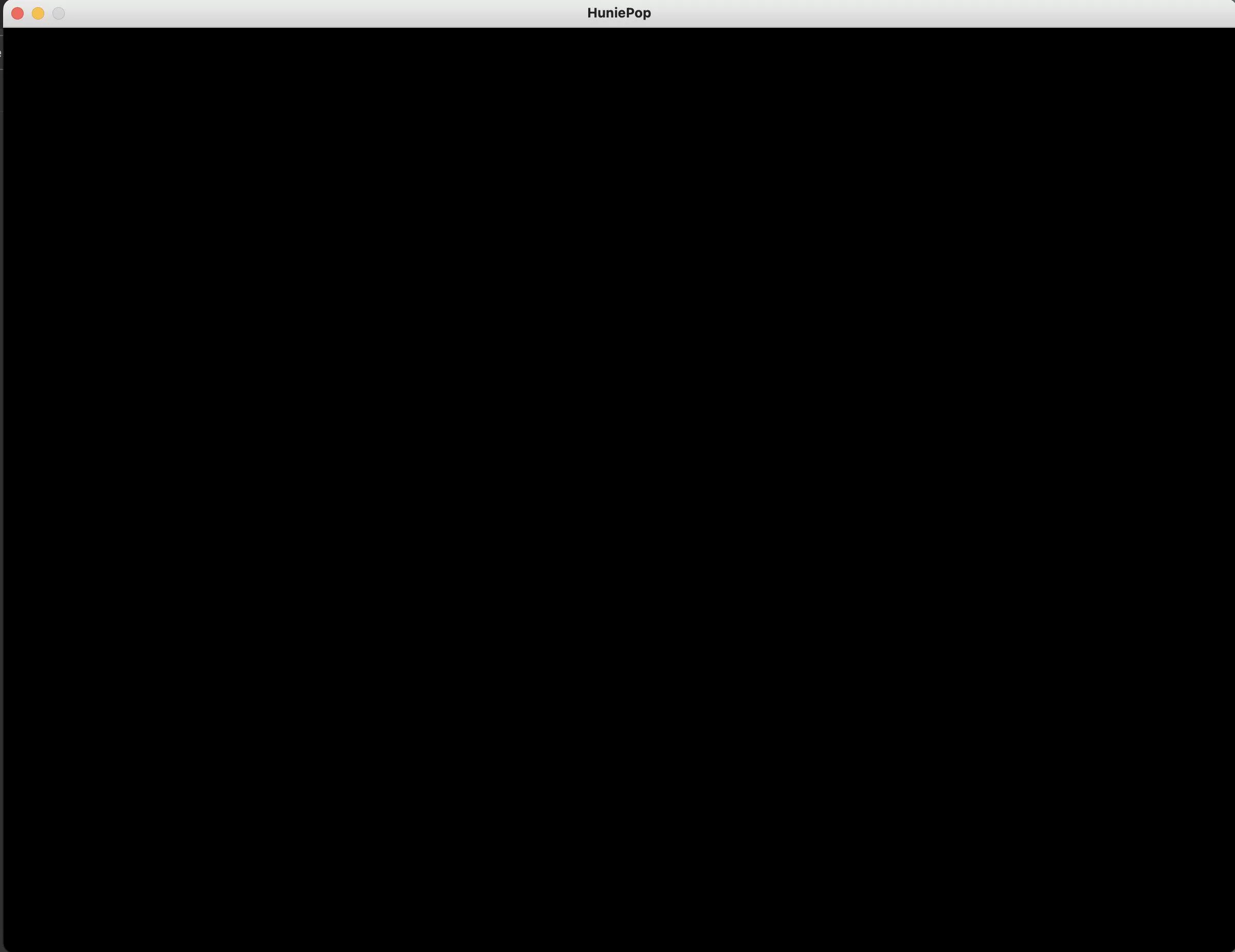 huniepop not working on macbook air sonoma - originally got it off steam but that didn't work because it's 32 bit version then I downloaded off humble bundle to get 64 bit but still incur the same problem of a black screen on startup.