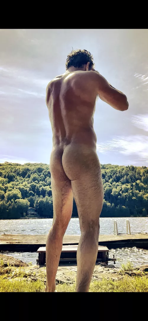 I’m pretty sure the neighbour saw me- and I may have liked it lol. 😝 [M]