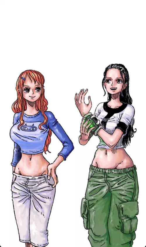 Nami and Robin Ben 10