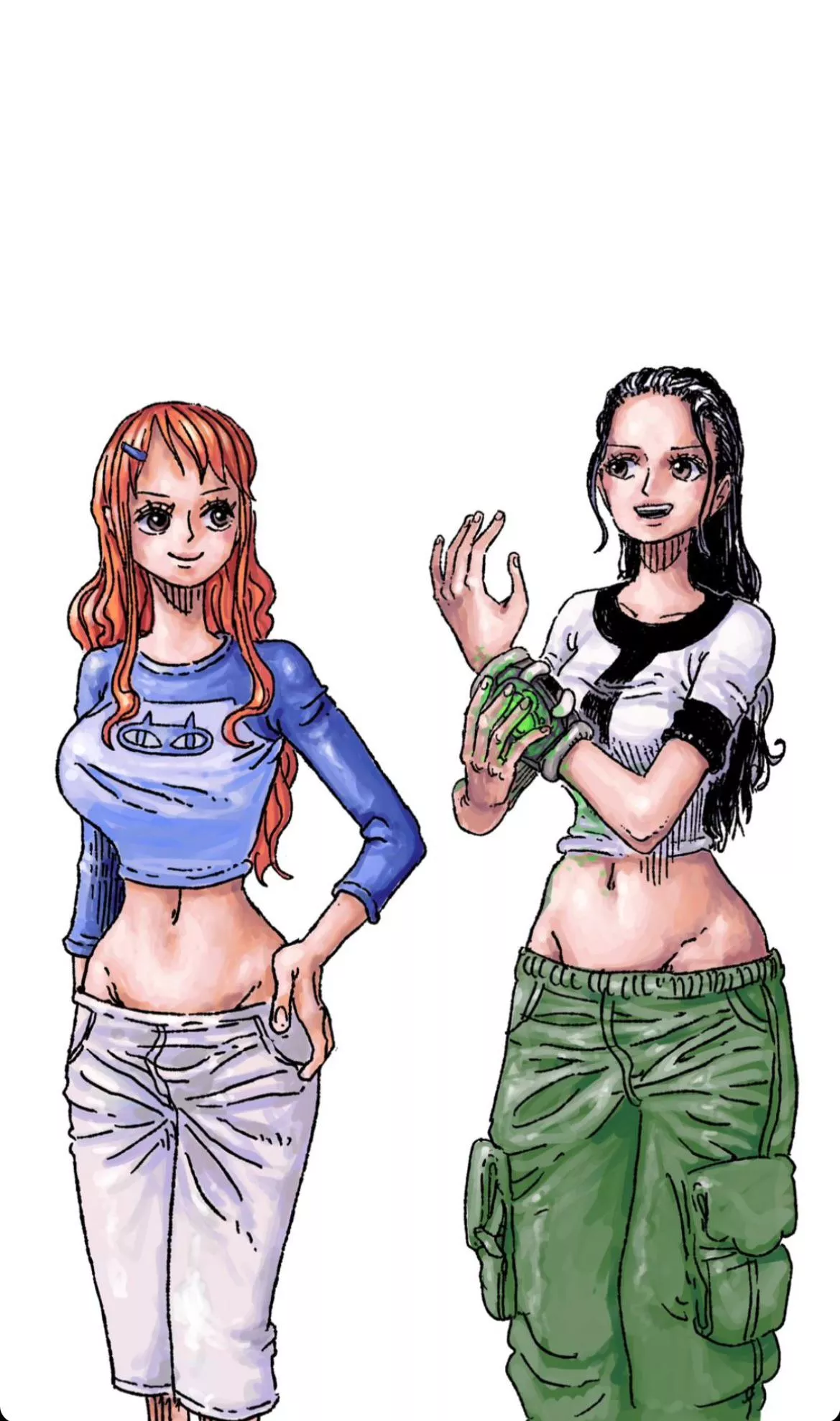 Nami and Robin Ben 10