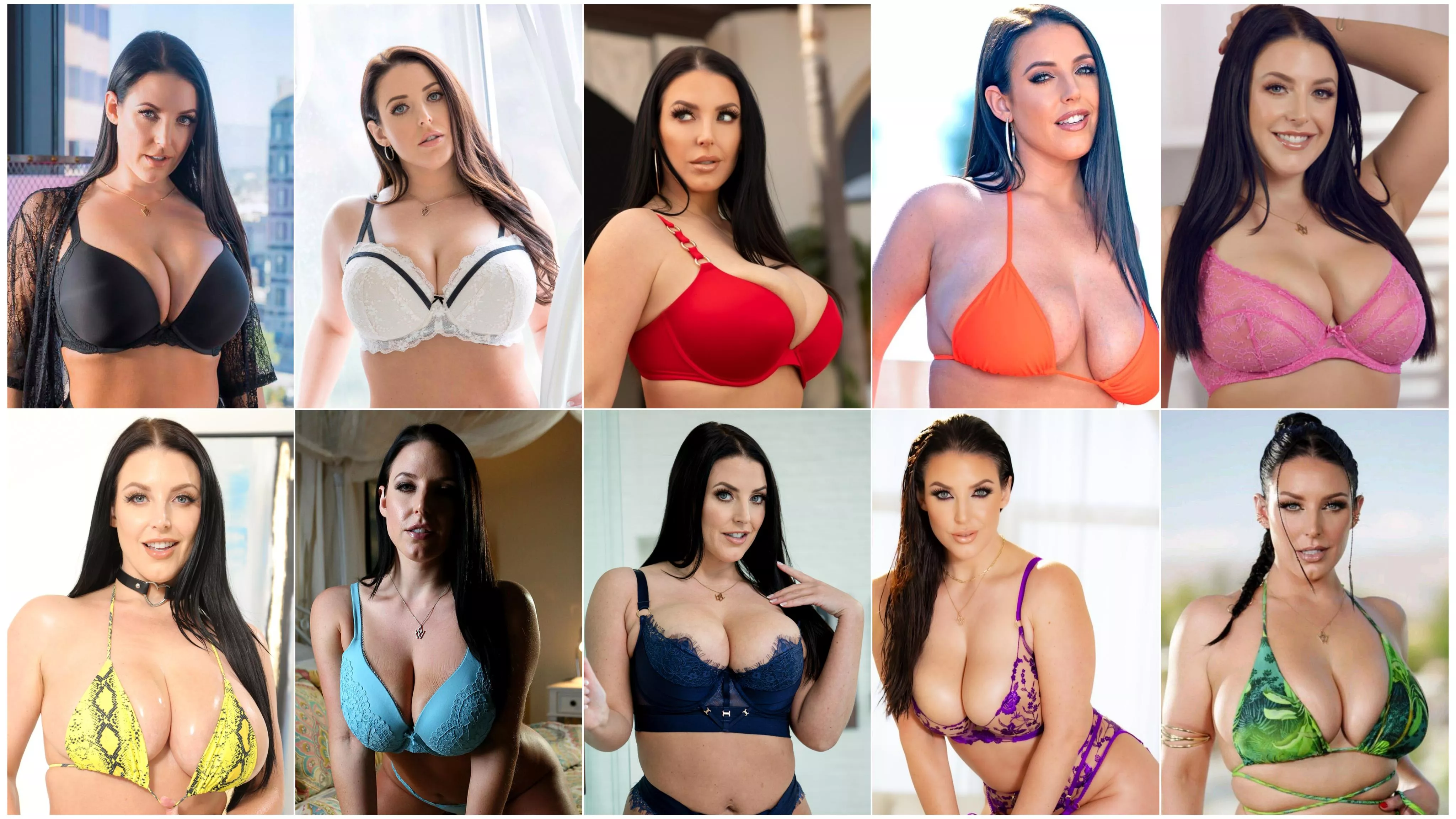 Pick Her Outfit - Which color lingerie looks best on her?