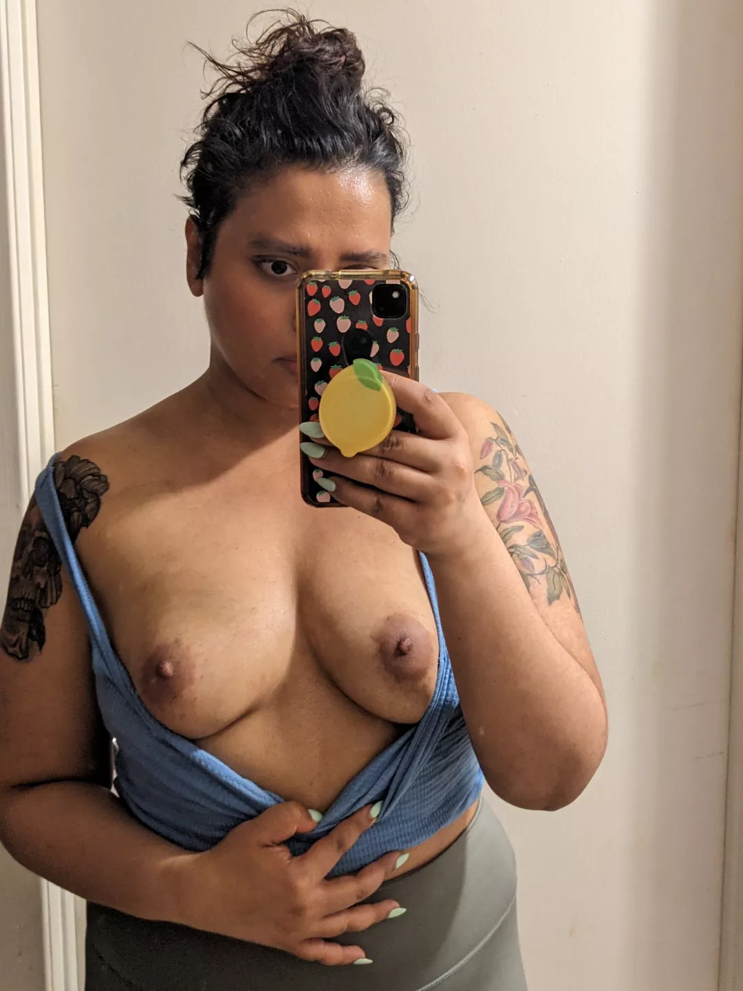 Them brown milf titties gonna hit different 