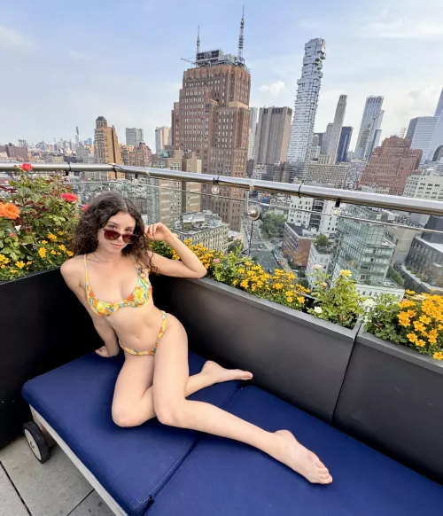 this rooftop was calling my name