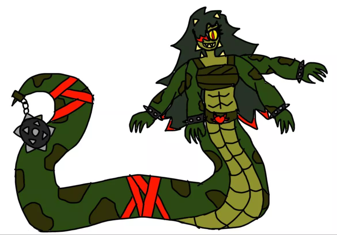 Titanaboa Wrestler OC 