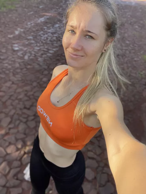 Walking and attracting attention  
