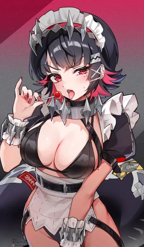 Ellen becomes a badass Maid