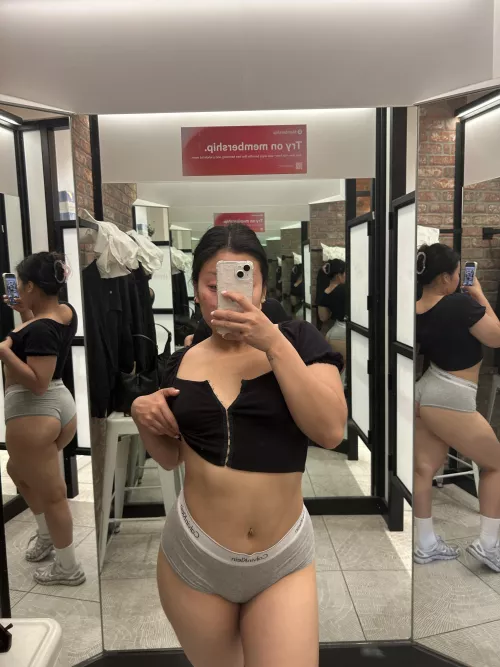 fav thing to do when I go shopping