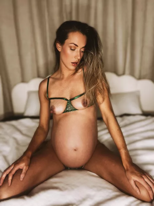 Found the perfect pregnant lingerie for you