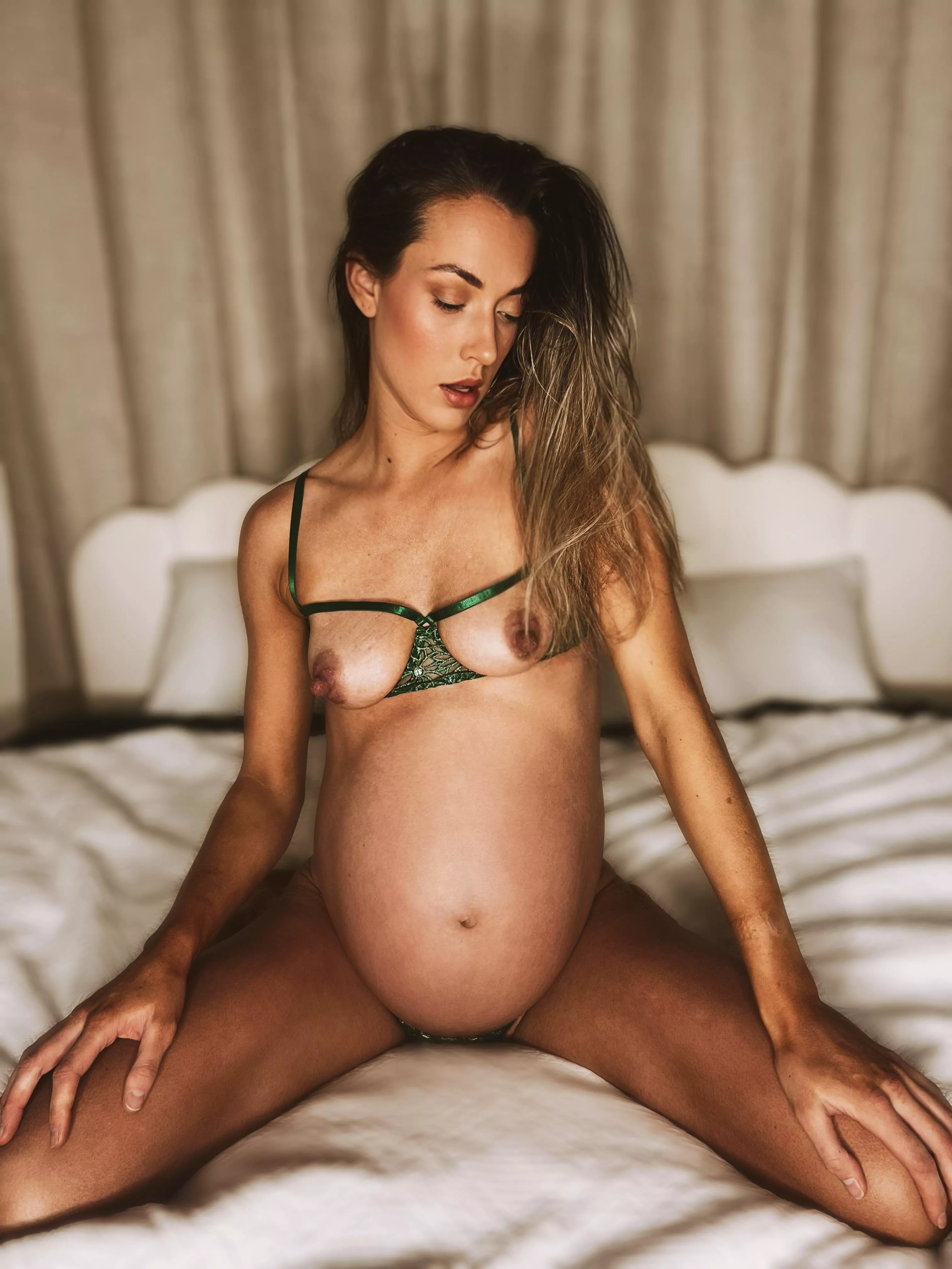 Found the perfect pregnant lingerie for you