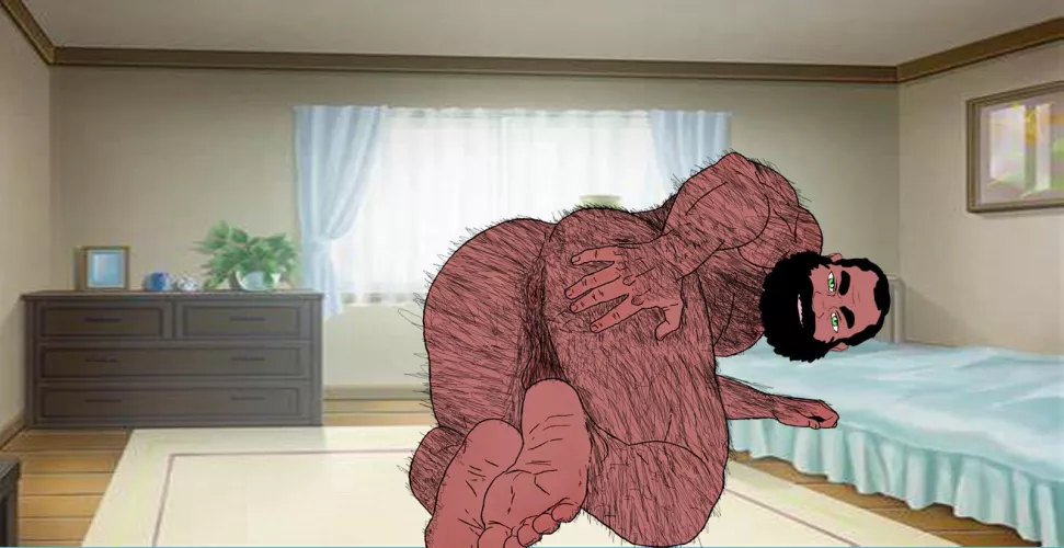 Hairy situation ( Drawn by me)