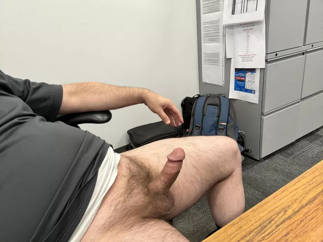 Horny in my office at work 