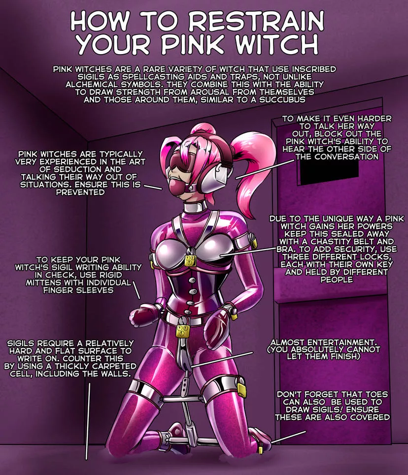 How to restrain your pink witch