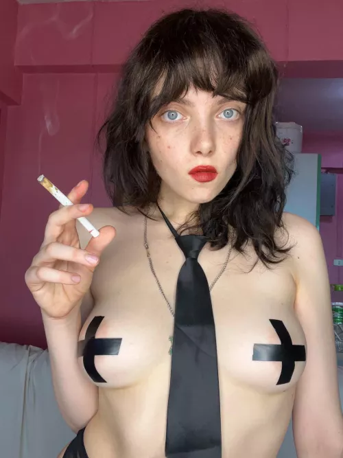 I just want to feel you deep inside me while I smoke a cigarette