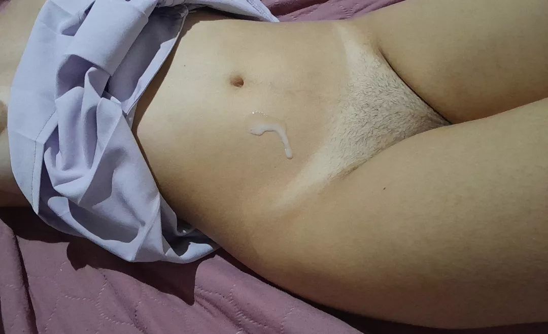 I love that he comes in my belly.