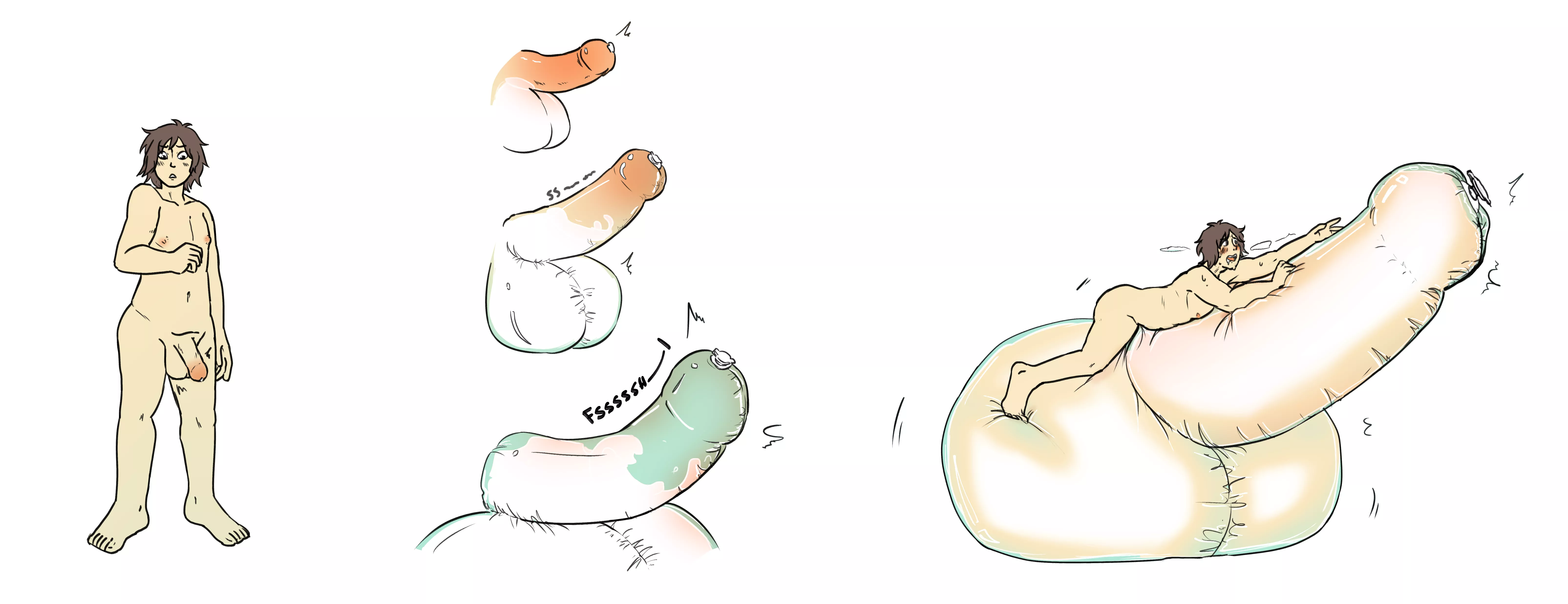 inflatable hyper dick commission for pikachufan163 by paradiseplum